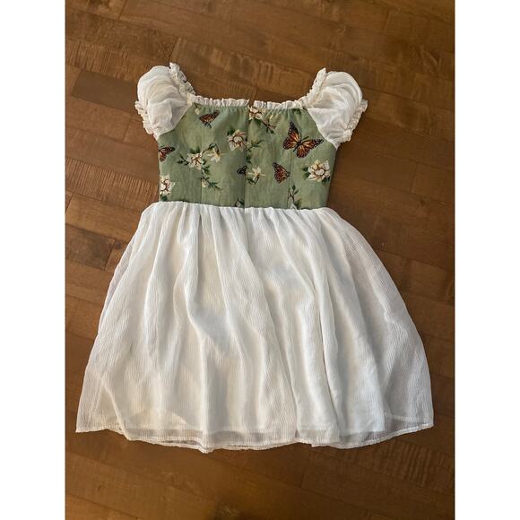 Cider Off Shoulder Corset Mini Dress Curve & Plus size large - Picture 8 of 11